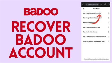 badoo recover account|badoo likes reset.